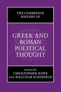 9780521616690-0521616697-The Cambridge History of Greek and Roman Political Thought (The Cambridge History of Political Thought)