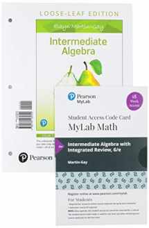 9780135994740-0135994748-Intermediate Algebra, Loose-Leaf Edition Plus MyLab Math with Pearson eText -- 18 Week Access Card Package
