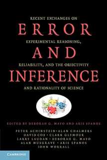 9780521180252-0521180252-Error and Inference: Recent Exchanges on Experimental Reasoning, Reliability, and the Objectivity and Rationality of Science