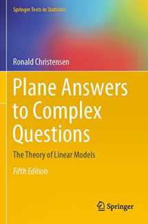 9783030320997-3030320995-Plane Answers to Complex Questions: The Theory of Linear Models (Springer Texts in Statistics)