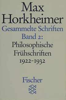 9783596273768-3596273765-Gesammelte Schriften II: Philosophische Frühschriften 1922 - 1932 (Fischer Taschenbücher Allgemeine Reihe)