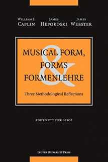 9789058678225-9058678229-Musical Form, Forms, and Formenlehre: Three Methodological Reflections