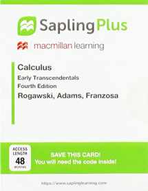 9781319279813-1319279813-SaplingPlus for Calculus Early Transcendentals (Multi Term Access)