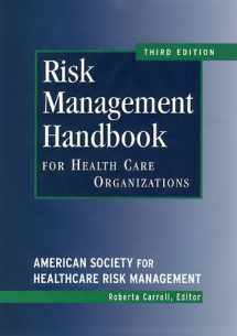 9780787955533-0787955531-Risk Management Handbook for Health Care Organizations (J-B AHA Press)