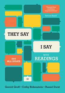 9780393617443-0393617440-"They Say / I Say": The Moves That Matter in Academic Writing, with 2016 MLA Update and Readings (Third Edition)