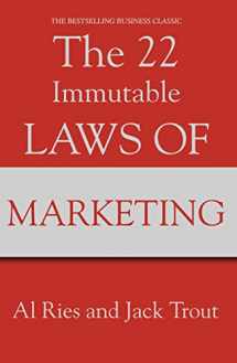 9781861976109-1861976100-The 22 Immutable Laws of Marketing