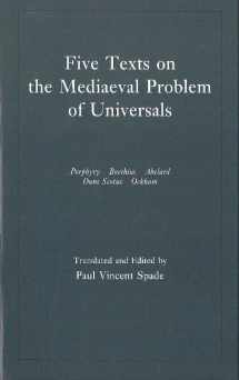 9780872202504-087220250X-Five Texts on the Mediaeval Problem of Universals: Porphyry, Boethius, Abelard, Duns Scotus, Ockham