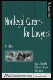 9781590316757-1590316754-Nonlegal Careers for Lawyers