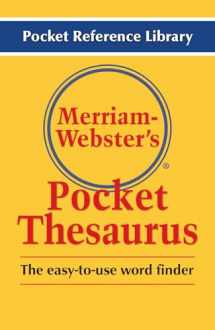 9780877795247-087779524X-Merriam-Webster's Pocket Thesaurus, Newest Edition, (Flexi Paperback) (Pocket Reference Library)