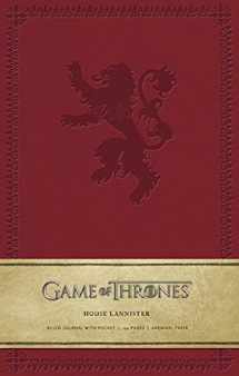9781608873746-1608873749-Game of Thrones: House Lannister Hardcover Ruled Journal (Large)