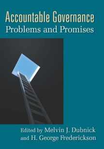 9780765623836-0765623838-Accountable Governance: Problems and Promises