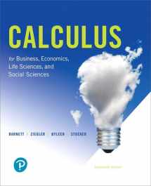 9780134862637-0134862635-Calculus for Business, Economics, Life Sciences, and Social Sciences and MyLab Math with Pearson eText -- 24-Month Access Card Package