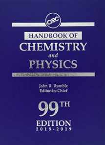 9781138561632-1138561630-CRC Handbook of Chemistry and Physics: A Ready-reference Book of Chemical and Physical Data