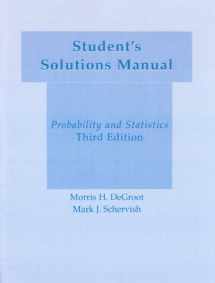9780201711295-020171129X-Student's Solution Manual Probability & Statistics