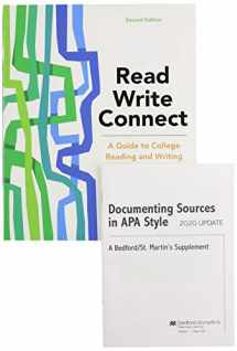 9781319354336-1319354335-Read, Write, Connect 2e & Documenting Sources in APA Style: 2020 Update