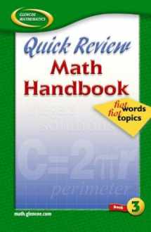 9780078601606-0078601606-Quick Review Math Handbook: Hot Words, Hot Topics, Book 3, Student Edition
