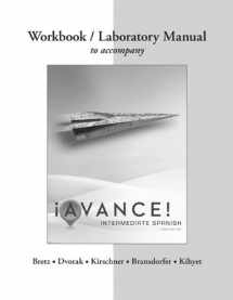9780077412784-0077412788-Workbook/Laboratory Manual for ¡Avance!