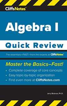 9781957671116-1957671114-CliffsNotes Algebra I: Quick Review