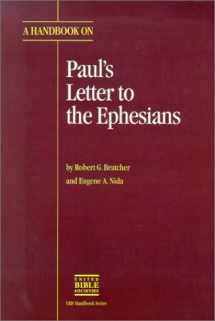 9780826701640-0826701647-A Handbook on Paul's Letter to the Ephesians (HELPS FOR TRANSLATORS)