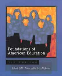 9780139238710-0139238719-Foundations of American Education (3rd Edition)
