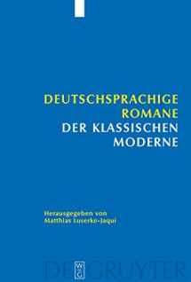 9783110189605-3110189607-Deutschsprachige Romane der klassischen Moderne