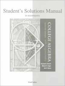 9780072427363-0072427361-Student's Solutions Manual to accompany College Algebra with Trigonometry