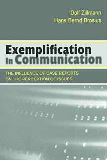 9780805828115-0805828117-Exemplification in Communication (Routledge Communication Series)