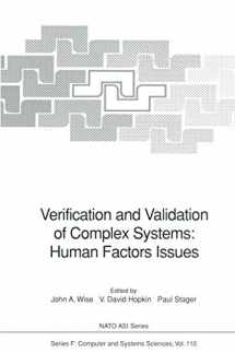 9783642081552-364208155X-Verification and Validation of Complex Systems: Human Factors Issues (NATO ASI Subseries F:, 110)