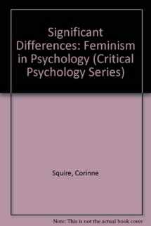 9780415012256-0415012252-Significant Differences: Feminism in Psychology