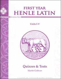 9781547700332-1547700335-Henle Latin I Quizzes & Tests for Units I-v