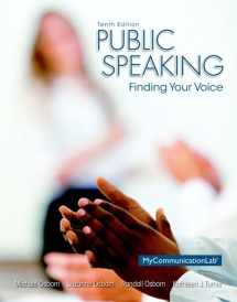 9780205931095-020593109X-Public Speaking: Finding Your Voice (10th Edition)