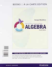 9780321987785-0321987780-Elementary & Intermediate Algebra, Books a la Carte Edition