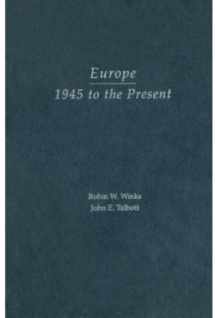 9780195156911-0195156919-Europe, 1945 to the Present
