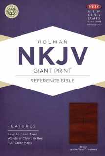 9781433613234-1433613239-NKJV Giant Print Reference Bible, Brown LeatherTouch Indexed