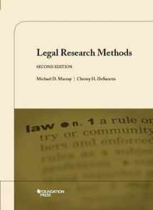 9781609302429-1609302427-Legal Research Methods, 2d (Coursebook)