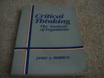 9780897873420-0897873424-Critical thinking: The analysis of arguments by James A Herrick (1991-05-03)