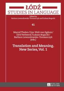 9783631663905-3631663900-Translation and Meaning: New Series, Vol. 1 (Lodz Studies in Language)
