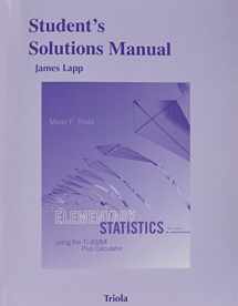 9780321953865-032195386X-Student Solutions Manual for Elementary Statistics Using the TI-83/84 Plus Calculator