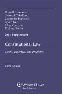 9781454841852-1454841850-Constitutional Law: Cases, Materials, and Problems Supplement