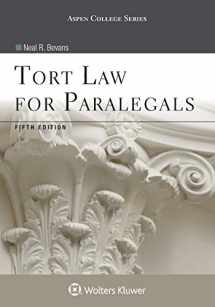 9781454852193-1454852194-Tort Law for Paralegals (Aspen College Series)