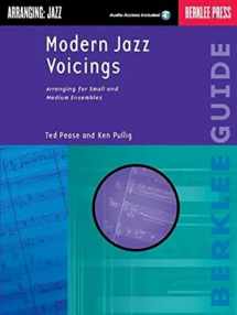 9780634014437-0634014439-Modern Jazz Voicings Arranging for Small and Medium Ensembles (Book/Online Audio)