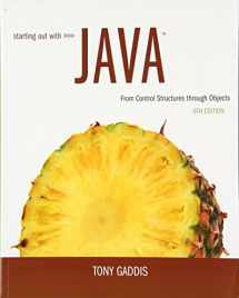 9780134059877-0134059875-Starting Out with Java: From Control Structures through Objects plus MyLab Programming with Pearson eText -- Access Card Package (6th Edition)