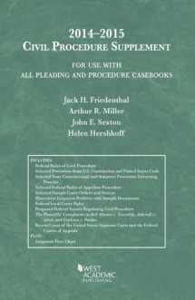 9781628100914-1628100915-2014-2015 Supplement for use with all Pleading and Procedure Casebooks (American Casebook Series)