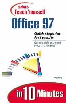 9780672313219-0672313219-Sams Teach Yourself Office 97 in 10 Minutes
