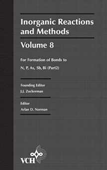 9780471185420-0471185426-Inorganic Reactions and Methods, The Formation of Bonds to N, P, As, Sb, Bi (Part 2) (Volume 8)