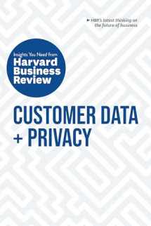 9781633699861-1633699862-Customer Data and Privacy: The Insights You Need from Harvard Business Review (HBR Insights Series)