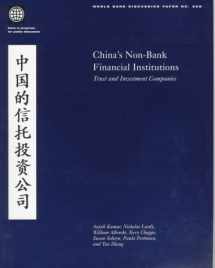 9780821338889-0821338889-China's Non-Bank Financial Institutions: Trust and Investment Companies (World Bank Discussion Paper)