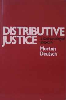 9780300032901-0300032900-Distributive Justice: A Social-Psychological Perspective