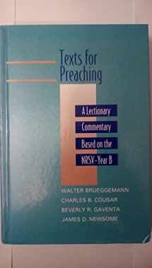 9780664219703-0664219705-Texts for Preaching: A Lectionary Commentary Based on the NRSV, Vol. 2: Year B