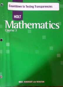 9780030784095-0030784093-Holt Mathematics Course 3: Countdown to Testing Transparencies with Answer Key